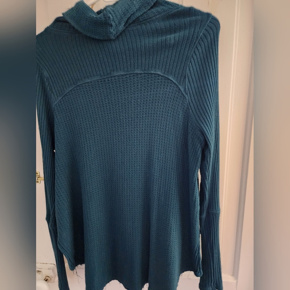 👸 Free People We the People collection thermal cowl neck tunic set of 2 size S - Picture 16 of 16
